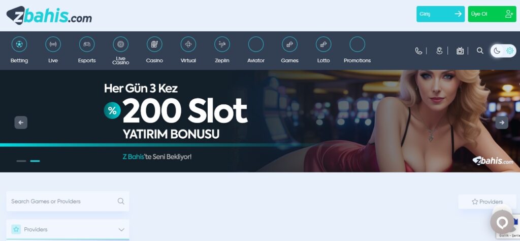 Zbahis Slot Oyunları