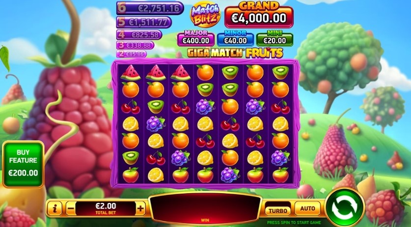 Giga Match Fruits
